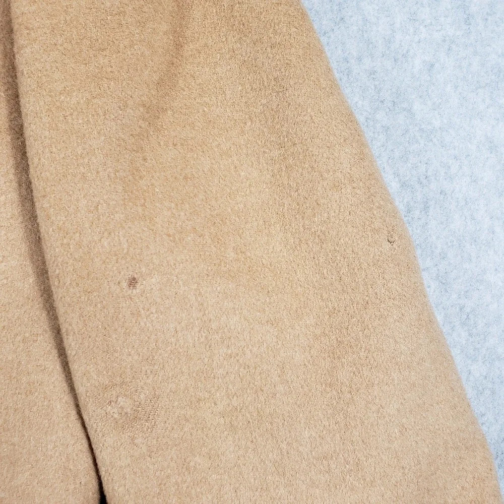 Vintage Dellapenna Camel Hair Blazer 40R Tan Sport Coat USA‎ Indie Sleaze Grunge